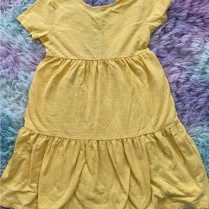 Charming Yellow Kids Dress